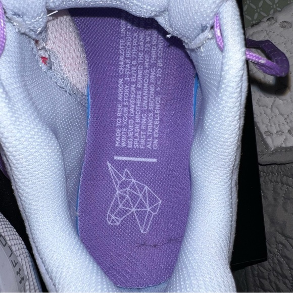 Curry Flow 9 Under Armour Violet & Blue M 9 W 11.5  MVP For The W NBA - Picture 10 of 12